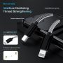 2Pack 10ft iPhone Fast Charger Cable, [Apple MFi Certified] Long USB C to Lightning Cable 10 Foot, High Fast 10 Feet Apple Charging Cord for Apple iPhone 14/14 Pro Max/13 Mini/12/11/XS/XR/8/7Plus,iPad - Image 3