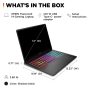 HP OMEN - Transcend 14" 120Hz 3K OLED Gaming Laptop - Intel Core Ultra 7 (2025) - 16GB Memory - NVIDIA GeForce RTX 5060 - 1TB SSD - Shadow Black - Image 3