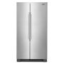 Maytag - 36 in. Wide 25 cu. ft. Side-by-Side Refrigerator with Humidity-Controlled FreshLock Crisper - Fingerprint-Resistant Stainless Finish - Image 1