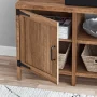 Mainstays Farmhouse TV Stand for TVs up to 70", White - Image 3