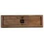 Hercules Series 40 in. x 12 in. Commercial Grade Rustic Solid Pine Folding Bench, Antique Farmhouse Dining Bench - Image 4
