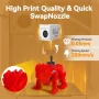 [US Direct]AOSEED X-MAKER JOY 3D Printer for Kids High Precision 0.05mm 200mm/s Printing Speed Wi-Fi USB PLA Filament Enclosed Safe Design AI Voice Interaction Customization Kit - Image 4