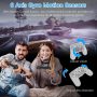 Switch Controllers Wireless Pro Controller Remote Pro Controller Gamepad Joystick with Dual Vibration, Gyro Axis, Adjustable Turbo (Red) - Image 5