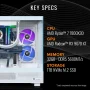Thermaltake - LCGS View 7897XS-270 Gaming Desktop AMD Ryzen 7 7800X3D 2023, 32GB Memory, AMD Radeon RX 9070 XT, 1TB SSD NVMe M.2 - Snow - Image 2