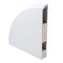 12 in. Floating Corner Shelf - white - Image 5