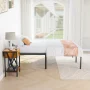 edx Queen Platform Bed Frame with Ample Storage Space, Sturdy Steel Slat Support, Heavy-Duty Construction, 14-Inch Height, No Box Spring Required - Image 6