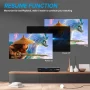 WONNIE HD DVD Player for TV, CD Players for Home with HD/AV/Coaxial Output &USB Input, Built in PAL/NTSC System, HDMI/AV Cable and Full Function Remote Control Included - Image 3