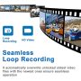 4" 1080P Touch Screen Dash Cam Dual Lens Car DVR Recorder Front and Rear Camera - Image 5