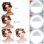 Portable Selfie LED Light Ring Fill Camera Flash For Mobile Phone Universal iPad - Image 6