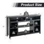 58 Inch Fireplace TV Stand for TVs up to 65 Inches - Image 3