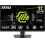 MSI - MAG 322URDF E16 31.5" Dualmode UHD 160Hz/FHD 320Hz Rapid IPS 0.5ms Gaming Monitor FreeSync Premium HDR 400 (HDMI, DP) - Metallic Black - RGB - Image 1