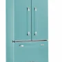 Unique Appliances - 36 in. Wide Classic Retro 36-inch 21 cu.ft. Counter Depth French Door Refrigerator - Ocean Mist Turquoise - Image 2