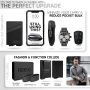 Fidelo Minimalist Wallet for Men - Pop Up Wallet With Card Holder, Carbon Fiber Money Clip and 2 Cash Bands | RFID Blocking Wallet Made Of Carbon Fiber for Quick Card Access made of Nylon/Leather Case - Image 5