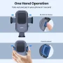 TOPK Car Phone Holder Car Mount with Hook Clip For Car Air Vent 360° Rotation Phone Mount for Cellphones - Image 2