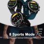 Tinwoo Smart Watch(40mm),Fitness Tracker for Men Women,Supports Qi Wireless Charging,Customizable Watch Faces,5ATM Waterproof Activity Tracker with Heart Rate,Blood Oxygen,Compatible iPhone Android - Image 5