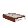 Colorado Walnut Full Bed with USB Turbo Charger and Twin Trundle - Image 5