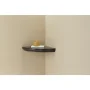White 12 in. L x 12 in. W x 1.75 in. H Profile Espresso Corner Shelf - Image 5