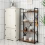 4 -Tier Industrial Open Storage Bookshelf - Image 5
