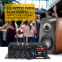 Sistema De Amplificador Inalambrico Con Bluetooth 5.0 Audio 2X400 Watt Para Casa - Image 6