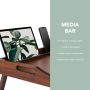 LapGear - Rossie Home Medium Bamboo Media Bed Tray - Java - Image 3