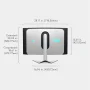 Alienware - AW3225QF 32" QD-OLED Curved 4K UHD 240Hz 0.03-ms G-SYNC Compatible Gaming Monitor with HDR (HDMI, DisplayPort. USB) - Lunar Light - Image 3
