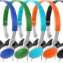 Bulk Headphones for Classroom 10 Pack - Keewonda Wholesale Students Headsets KW-N10 Mixed Color Durable Children Headphomes Earbuds for Kids for School - Image 3