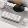 Redragon K630 Dragonborn 60% Wired RGB Gaming Keyboard, 61 Keys Compact Mechanical Keyboard with Linear Red Switch, Pro Driver Support, White - Image 5