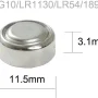PK Cell AG10-10B 1.5V Alkaline Battery, Pack of 10 - Image 4