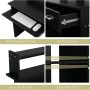 Home Office Computer Desk Workstation Wood Laptop PC Table Drawer Shelf Black - Image 6