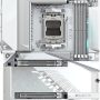 GIGABYTE - X870 AORUS STEALTH ICE (Socket AM5) AMD X870 ATX DDR5 Wi-Fi 7 Motherboard - White - Image 1