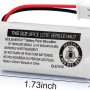BT162342 BT262342 Battery Compatible with BT183342 BT283342 BT166342 BT266342 VTech CS6114 CS6419 CS6719 at&T EL52300 CL80111 Cordless Phone(Pack of 2) - Image 3