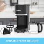 12-Cup Programmable Coffee Maker Removable Water Reservoir Drip Coffee Maker - Image 6