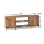 Mainstays Farmhouse TV Stand for TVs up to 70", White - Image 6