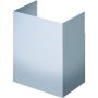 Telescopic Duct Cover for Thermador Professional Series PH42GWS Hoods - Silver - Image 1