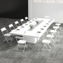 4 Pack Metal Folding Chairs with Plastic Seat and Back - Image 5