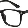 Cyxus Blue Light Glasses Men Women Reduce Eye Strain UV Blocking for Office Work Computer Screen 8082 - Image 1