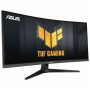 ASUS - TUF Gaming 34" 2K VA 180Hz 1ms Curved Gaming Monitor with FreeSync Premium and HDR (DisplayPort, HDMI) - Black - Image 2