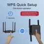 FENVI 5Ghz AC1200 WiFi Repeater 1200Mbps Router Black WiFi Extender Amplifier 2.4G/5GHz Wi-Fi Signal Booster Long Range Network - Image 5