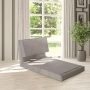 Convertible Lounger Folding Sofa Sleeper Bed - Gray - Image 2