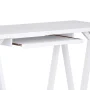 Sawhorse 60 in. W White Computer Desk - Image 3