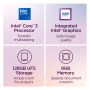 Lenovo - Chromebook Plus 2-in-1 14" Full HD Touchscreen Laptop - Intel Core 3 Processor N355 2025 - 8GB Memory - 128GB UFS - Cosmic Blue - Image 2