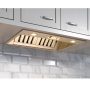 Miele - 47 inches - Recirculating - Range Hood Insert - Stainless Steel - Image 2