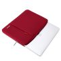 MOSISO Laptop Sleeve Bag 13-13.3 Inch for MacBook Pro, MacBook Air Water Repellent Polyester Notebook Protective Case Cover with Pocket,Red - Image 5
