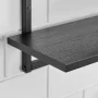 Rhodes 4 Tier Modern Floating Windowsill Wall Shelf - Image 6