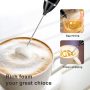 Electric Milk Frother Handheld Drink Foamer Coffee Mixer Egg Beater Double Whisk - Image 3