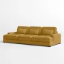 Antravian 127.5'' Corduroy Sofa - Image 2