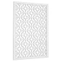 Fret 4 ft. x 32 in. Black Vinyl Decorative Screen Panel - Image 5