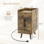 Nightstand Side Tables with 2 Drawers and 2 USB Ports - Image 5