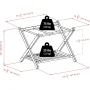 Winsome Reese Luggage Rack with Shelf, Espresso Finish - Image 6