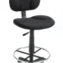 Boss Office Products Black Fabric Drafting Stools W/Footring - Image 1